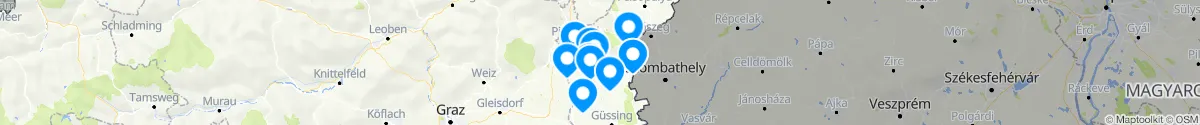 Map view for Pharmacies emergency services nearby Weiden bei Rechnitz (Oberwart, Burgenland)
